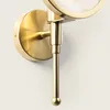 Wandleuchte aus Metall und Glas Frome Gold Produktbild-Vorschau 5
