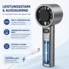 Handventilator Turbo mit LED Display, 120-stufige Produktbild-Vorschau 5