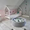 KiddyMoon Bällebad Bällepool Mit Bunten Bällen 90X30cm/200 Produktbild-Vorschau 7