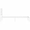 CLORIS Bettgestell mit Kopfteil Metall Weiß 90x200 cm 2024 Produktbild-Vorschau 6