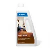 A white plastic bottle of Dr. Schutz Holz Seife (wood soap) with a label showing a living room with wooden floors. Produktbild-Vorschau
