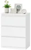 SUGIFT Schubladenkommode Schlafzimmer, Kommode mit 3 Produktbild-Vorschau 3