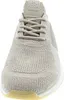 A close-up, front-facing view of a beige sneaker. Produktbild-Vorschau