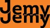 The image shows the word "Jemy" repeated twice, with the second instance slightly offset and below the first. Podgląd zdjęcia produktu