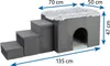TRIXIE Höhle Harvey mit Treppe für Hunde - Produktbild-Vorschau 9
