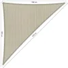 SHADOW COMFORT 3 x 3 x 4,2 m Tenda triangolare Sahara Sand Anteprima dell’immagine prodotto 1