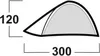 Husky outdoor Extreme Light Bret 2 - tenda leggera - 2 Anteprima dell’immagine prodotto 7
