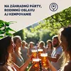 Set per birra MAXI, pieghevole, 220 cm, color marrone Anteprima dell’immagine prodotto 2
