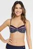 LASCANA Bügel-Bikini-Top Minimal marine-bedruckt Größe 44 Produktbild-Vorschau 4