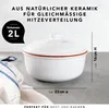 Römertopf Brotbacktopf rund, weiß MEDI Produktbild-Vorschau 6