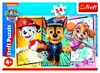 Tlapková puzzle patrolowe 54 elementy mini Podgląd zdjęcia produktu 3