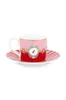 Cup & Saucer Love Birds Medallion, Farbe:Red-Pink Produktbild-Vorschau 2