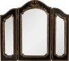 Clayre & Eef Spiegel 38x2x34 cm Schwarz Kunststoff Produktbild-Vorschau 1