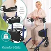 ELONEO Rollator faltbar und leicht mit Sitz, Produktbild-Vorschau 5