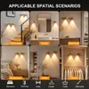 2x Moderní LED nástěnná lampa s pohybovým senzorem, vnitřní Náhled obrázku produktu 11