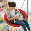 Relaxdays Nestschaukel, rund, für Kinder & Erwachsene, Produktbild-Vorschau 3