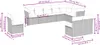 10-tlg. modulares Gartenmöbel-Set, Sofa-Garnitur, aus Produktbild-Vorschau 3