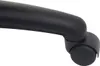 A close-up view of a black office chair caster wheel attached to the chair's armrest. Podgląd zdjęcia produktu