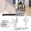 Mini-Tischventilator mit Akku, wiederaufladbarer Produktbild-Vorschau 4