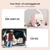 Puluomis Mini-koelkast 4L met LED-spiegel, draagbaar, Productafbeelding-voorbeeld 11
