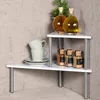 KESPER Küchen-Eckregal, weiß, Metall 27814 Produktbild-Vorschau 2