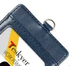 INF Vertikaler Kartenhalter aus Kunstleder Blau Produktbild-Vorschau 5