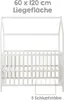 roba Hausbett 60 x 120 cm, Baby- & Beistellbett in Produktbild-Vorschau 4
