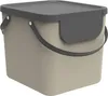 ROTHO odpadkový kôš Albula 40l 39,8x35,8x33,9cm cappuccino Náhľad obrázku produktu 1