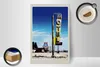 Holzschild Reise 20x30cm Amerika USA Route 66 Motel Wüste Produktbild-Vorschau 3