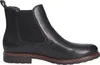 A side view of a black leather Chelsea boot. Produktbild-Vorschau
