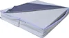 A folded mattress with its cover partially open. Voir les images du produit