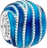 Pandora 797012ENMX Charm Blue Wellen Sterling Silber Produktbild-Vorschau 13