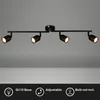 BRILONER Plafonnier, orientable, douille GU10, noir, 70,5 x Voir les images du produit 7