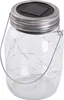 A clear studio shot of a solar-powered mason jar lantern. Náhľad obrázku produktu