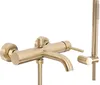 REA Wannenarmatur Lungo Brush Gold Produktbild-Vorschau 1