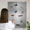 Magnettafel 100x70 cm in einem silbernen Rahmen - Produktbild-Vorschau 2