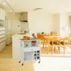 Carrello da cucina Relaxdays, portabottiglie per 6 Anteprima dell’immagine prodotto 2