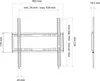Schwaiger WAH 32"-75" 1TFT Max.35KG nero Anteprima dell’immagine prodotto 6