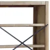 vidaXL Bücherregal 7 Böden 80x30x200 cm Massivholz Akazie Produktbild-Vorschau 6