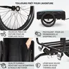 Klarfit Remorque Velo Cargo, Charette Velo à 2 Roues, Voir les images du produit 5