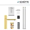 SCHÜTTE Waschtischarmatur NEW YORK, Wasserhahn Bad mit Pop Produktbild-Vorschau 5