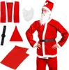 Vánoční kostým Santa Claus 5 dílný, vel. dospělí Náhled obrázku produktu 2