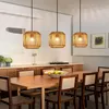 ZMH Pendelleuchte Boho Hängelampe Rattan Lampe Hängend Produktbild-Vorschau 6