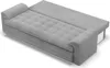 Sofa 3-Sitzer mit Schlaffunktion Foresta, Cord - Grau Produktbild-Vorschau 3