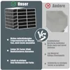 NAIZY 10 Bl?tter 3D Fliesenaufkleber Bad Kš¹che Produktbild-Vorschau 3