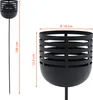 2.06 Windlicht Gartenstecker in schwarz - ca. 100 cm x Ø 14 Produktbild-Vorschau 2
