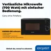 Exquisit Mikrowelle MW 900-030 schwarz | 700 W | Garraum 20 Produktbild-Vorschau 2