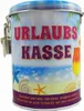 Metall-Spardose im Urlaubs-Design für Spenden mit Produktbild-Vorschau 2