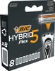 BIC Hybrid 5 Flex Männerrasierer-Nachfüllklingen – 8er Produktbild-Vorschau 2