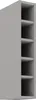 Hängeschrank Regal 15 cm Bianca Grey Rose - Grau Produktbild-Vorschau 1